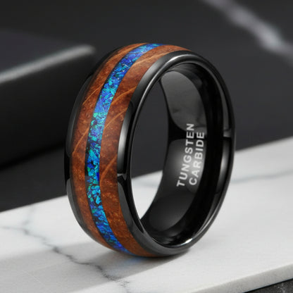 Black_Tungsten_Ring_with_Wood_Inlay