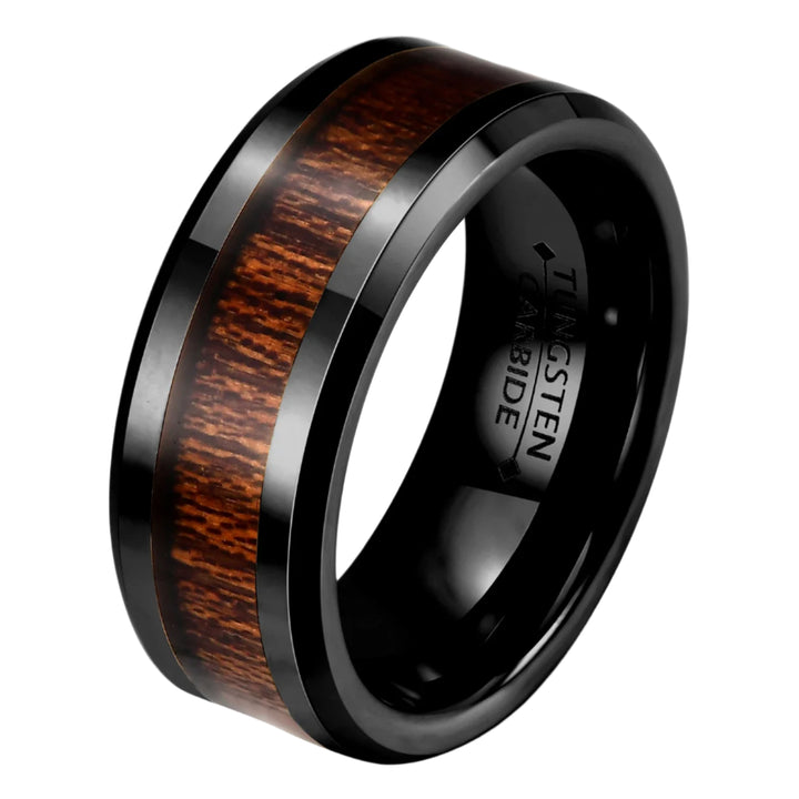 Tungsten Wood Ring