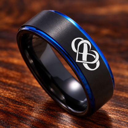 Tungsten Carbide Hunting Ring