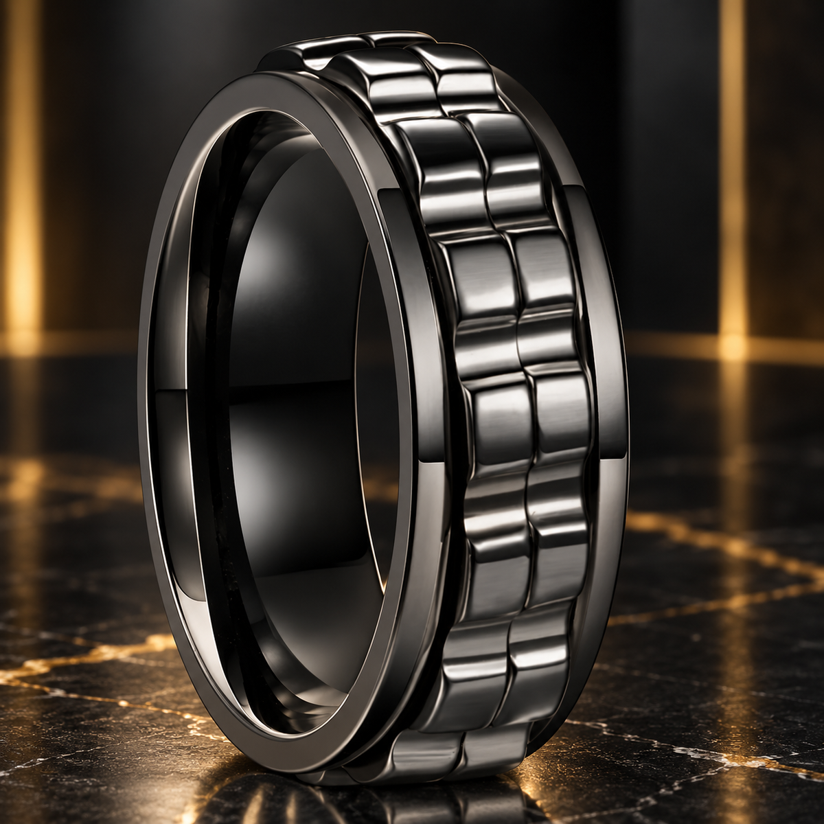Tungsten Carbide Spinner Ring