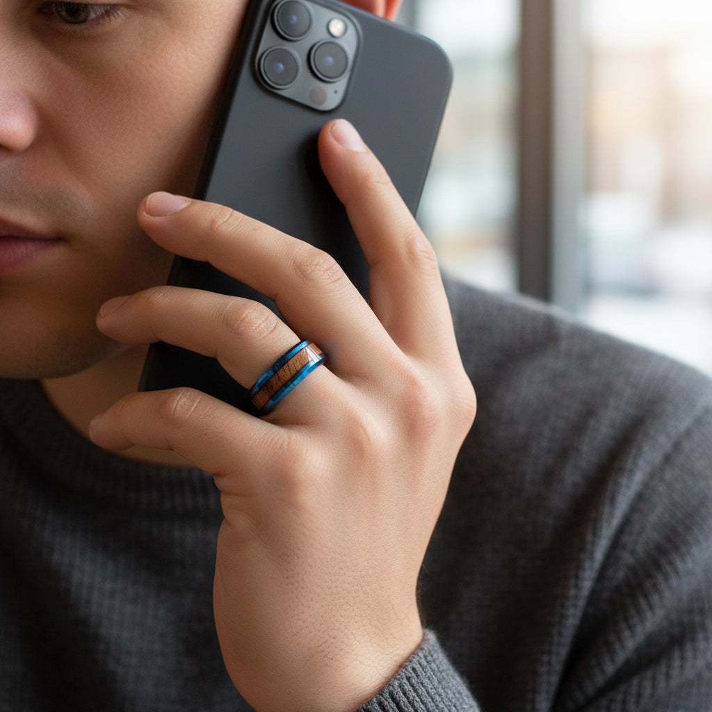 Blue_Koa_Wood_Tungsten_Ring