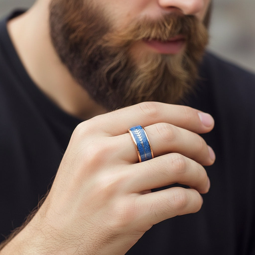 Blue_Meteorite__Silver_Arrow_Black_Tungsten_Ring_68mm