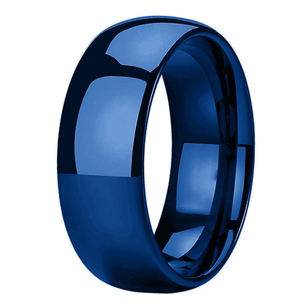 Blue Tungsten Men’s Ring