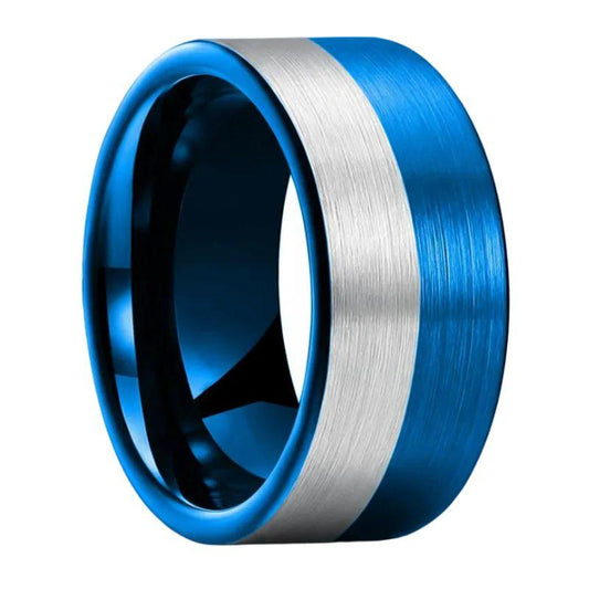Blue_and_Silver_12MM_Tungsten_Mens_Ring