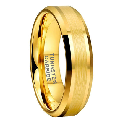 Brushed Tungsten Wedding Band (6mm & 8mm) – The Shared Path™