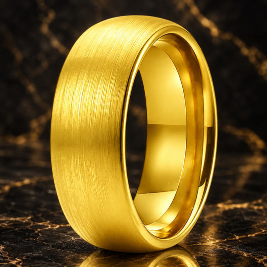 Brushed Tungsten Wedding Band