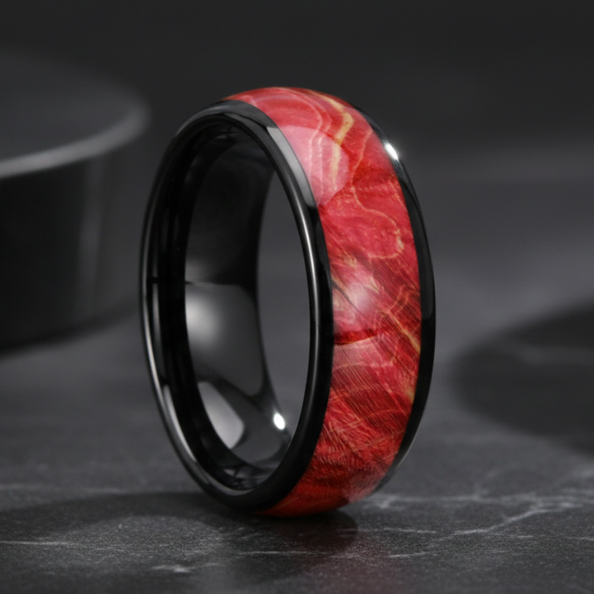 Burgundy_Wood_Tungsten_Ring_