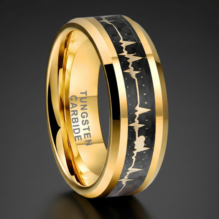 Carbon Fiber Tungsten Ring 