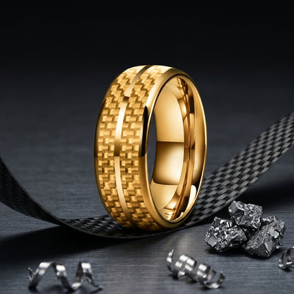 Carbon Fiber Tungsten Rings – Modern Strength & Style
