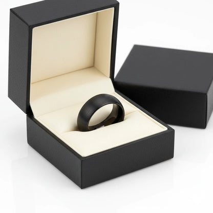 Classic Brushed Dome Tungsten Wedding Band