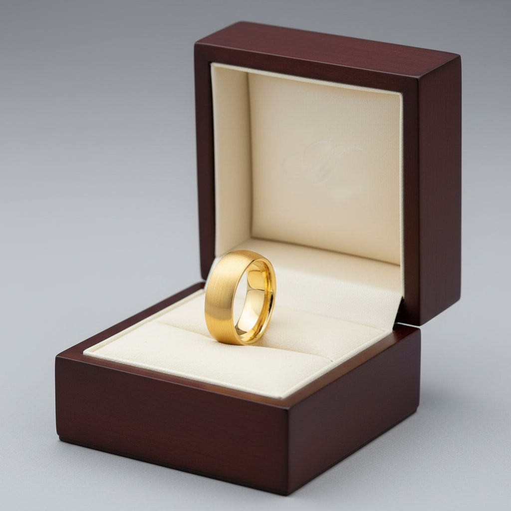 Classic_Brushed_Dome_Tungsten_Wedding_Band