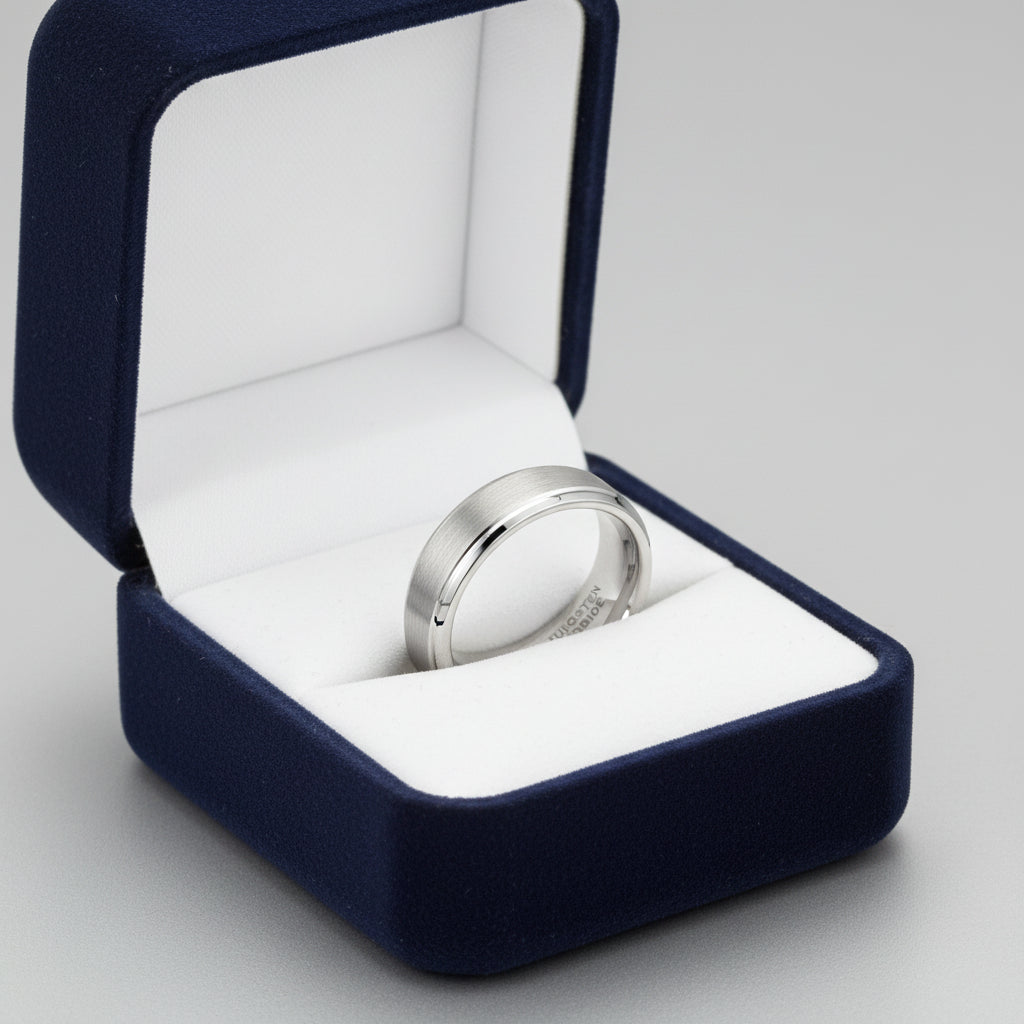 Classic_Brushed_Stepped_Edge_Tungsten_Wedding_Band