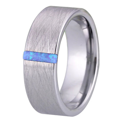 Classic Brushed Tungsten Wedding Ring