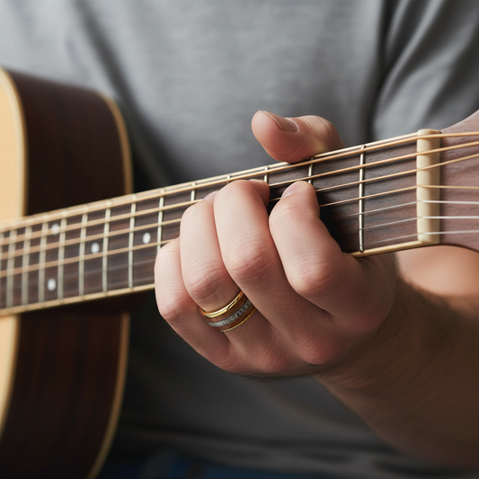 Deer Antler Oak Signature Tungsten Ring