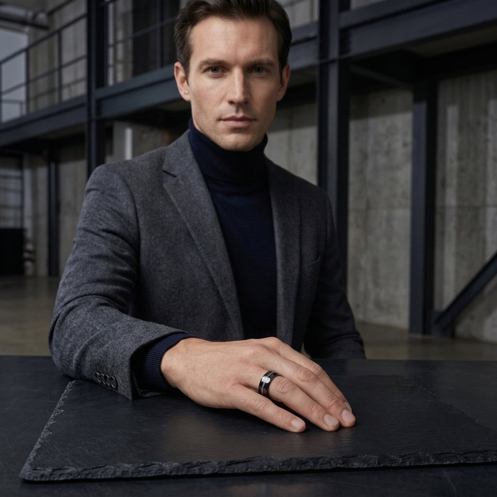 Discover Black Tungsten Rings 