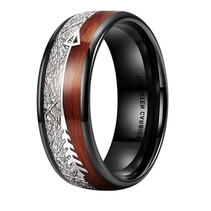 Domed Tungsten Carbide -Ring