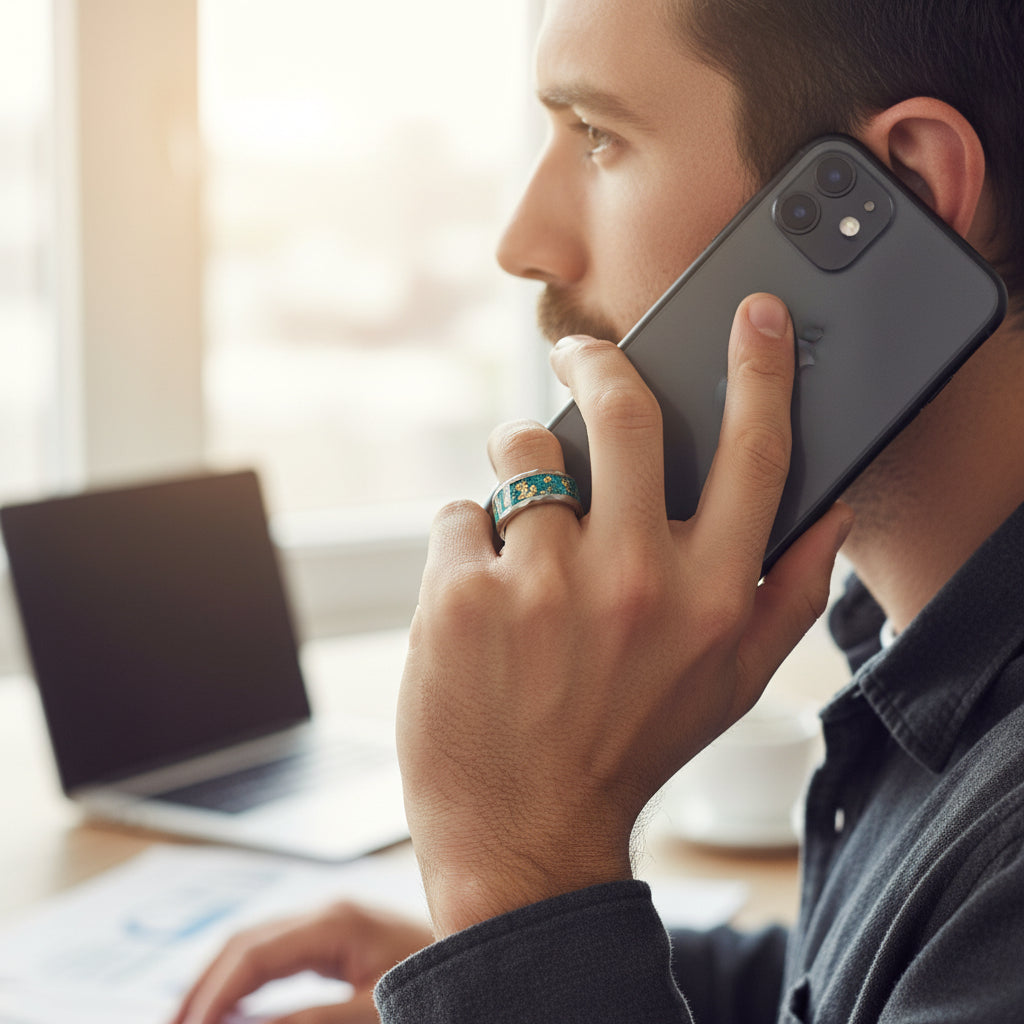 Gold_Foil_Opal_Inlay_Tungsten_Ring