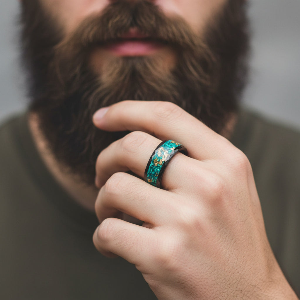 Gold_Foil_Opal_Inlay_Tungsten_Ring