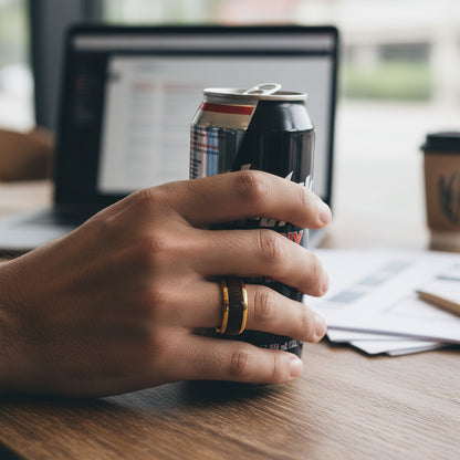 Gold_Plated_Tungsten_Carbide_one_ring