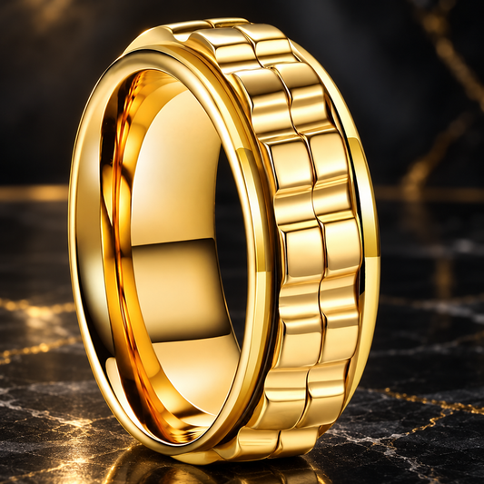 Tungsten Carbide Spinner Ring