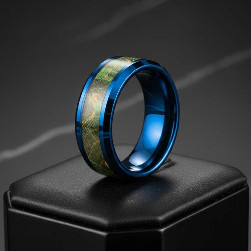 Green-Wood_Inlay-Tungsten_Wedding_Ring