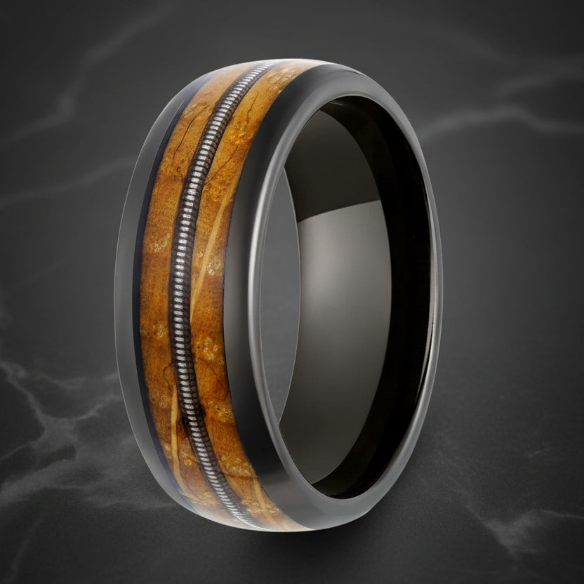 Gunmetal_Tungsten_Carbide_Ring