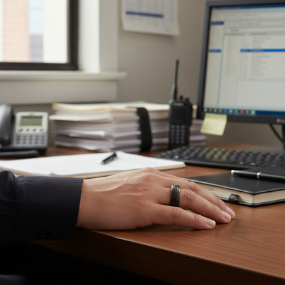 Hammered_Black_Tungsten_Ring