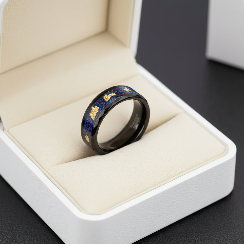 Hammered_Engagement_Ring