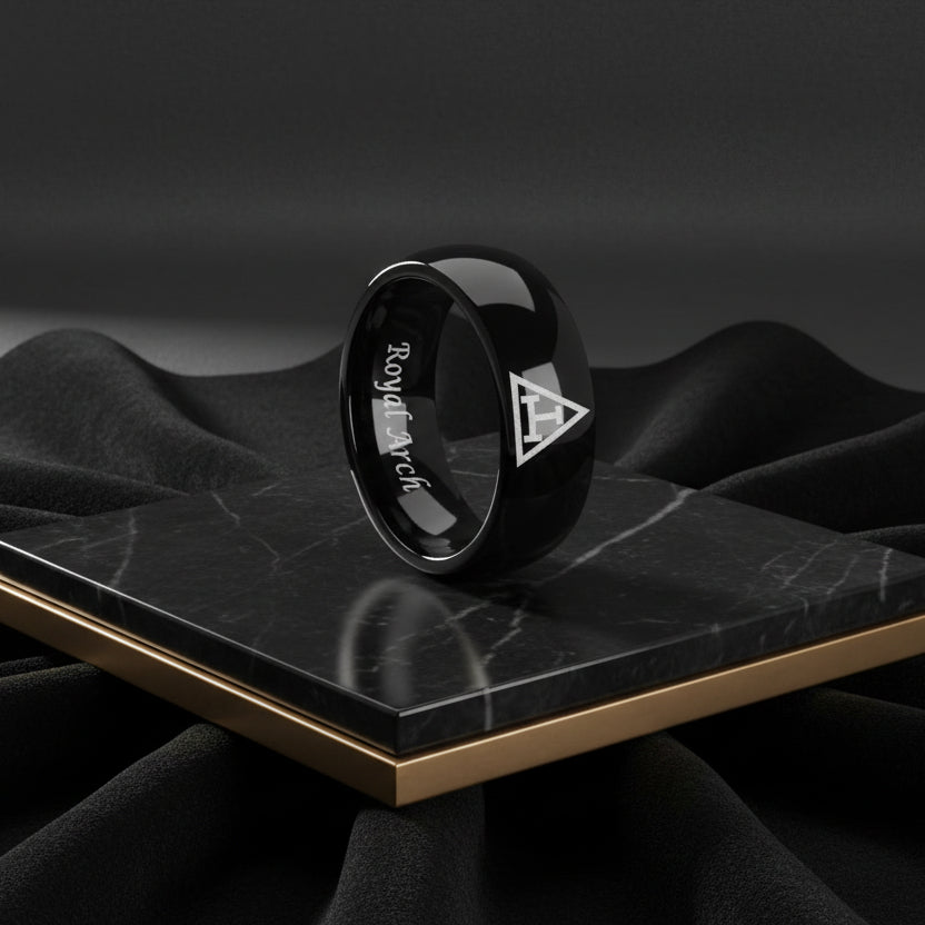 Masonic_Royal_Arch_Tungsten_Wedding_Band