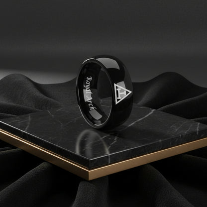 Masonic_Royal_Arch_Tungsten_Wedding_Band