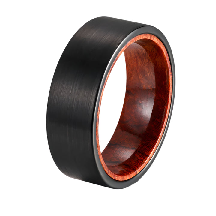 Matte Black Tungsten Ring