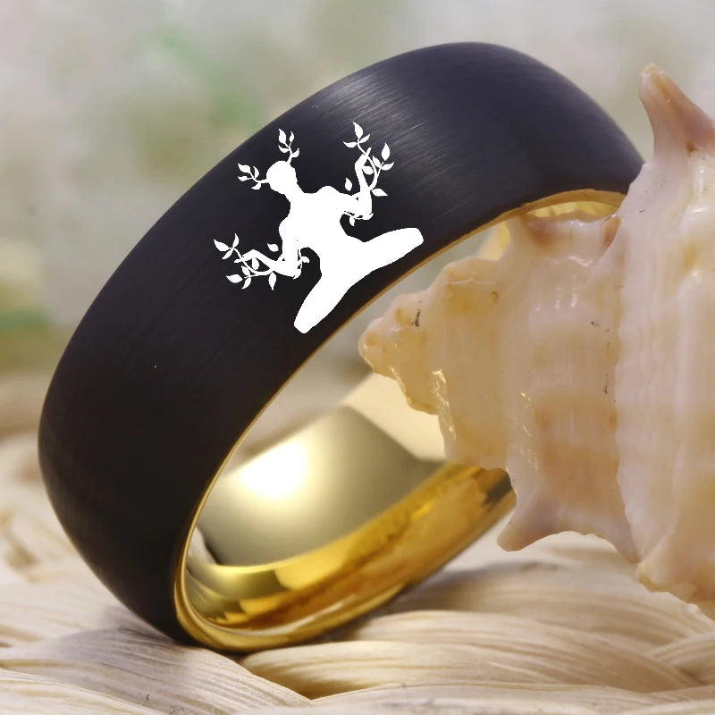 Meditation Tungsten Ring
