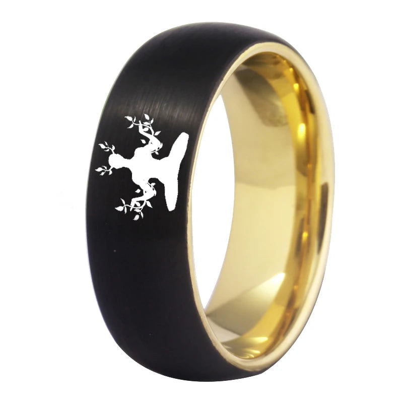 Meditation Tungsten Ring