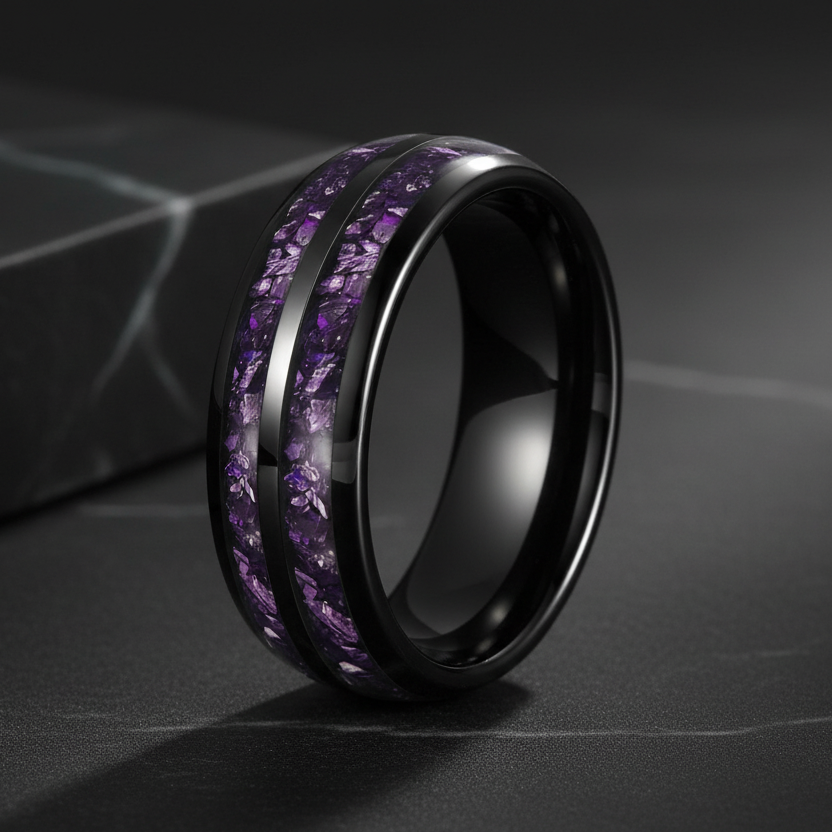 Men Band Nice Tungsten Carbide Ring