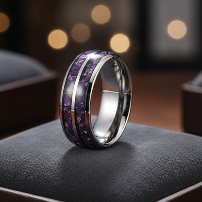 Men Band Nice Tungsten Carbide Ring