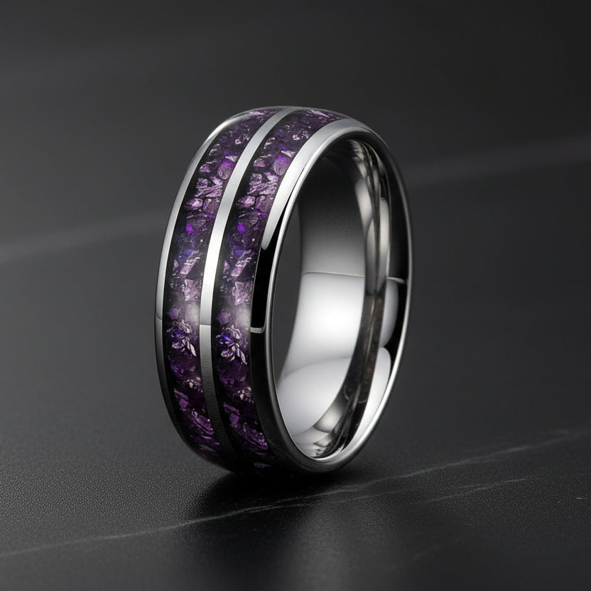 Men Band Nice Tungsten Carbide Ring