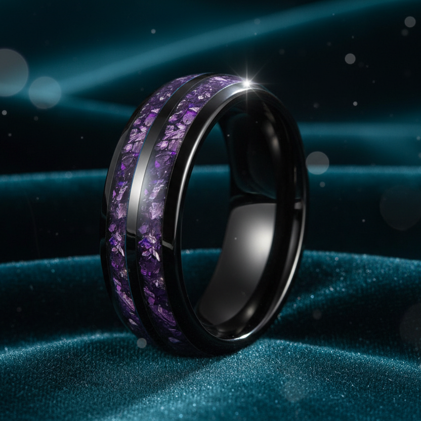 Men Band Nice Tungsten Carbide Ring