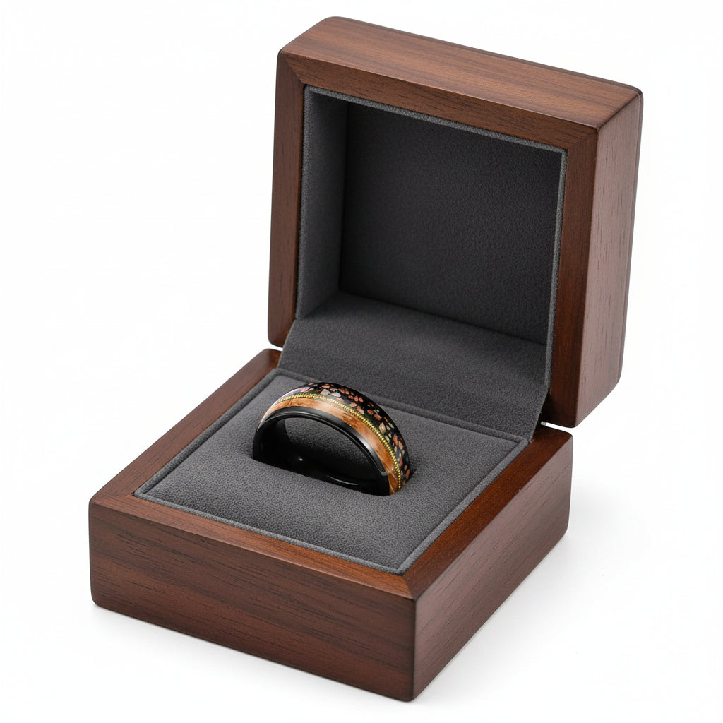 Men’s Tungsten Wood Ring