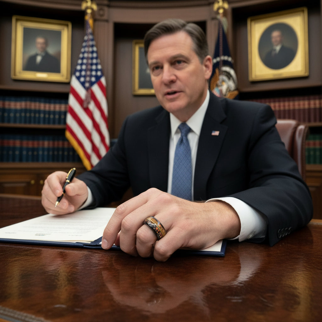 Men’s Tungsten Wood Ring