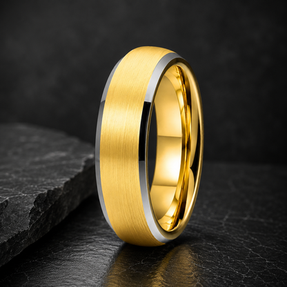 Mens 6MM Tungsten Comfort Fit Ring