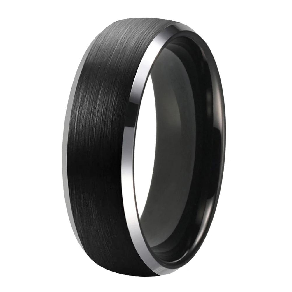Mens 6MM Tungsten Comfort Fit Ring