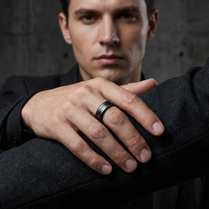 Mens 6mm Tungsten Wedding Band