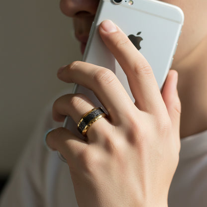 Mens_Tungsten_Meteorite_Wedding_Band