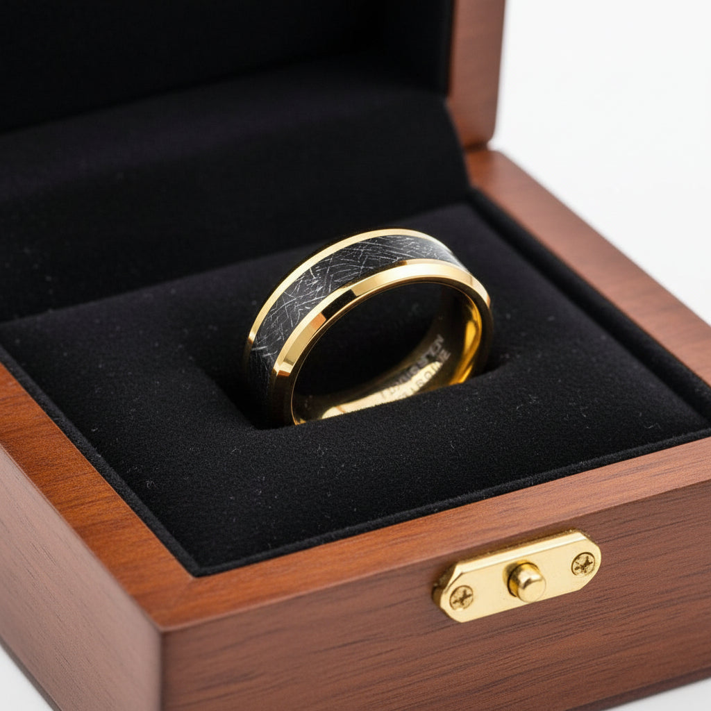 Mens_Tungsten_Meteorite_Wedding_Band
