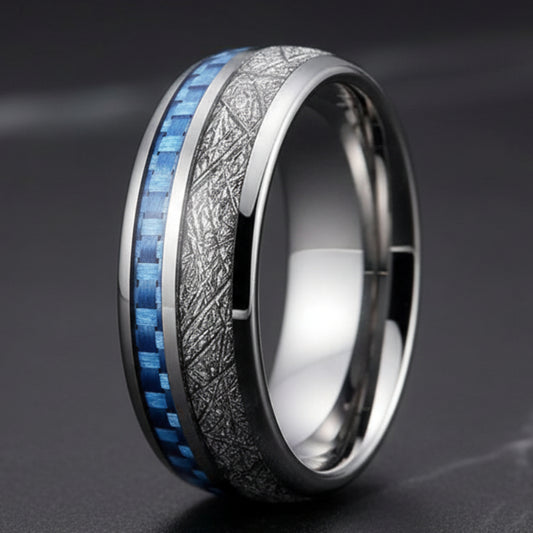 Meteorite_Carbon_Signature_Tungsten_Ring