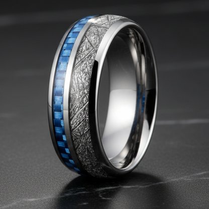 Meteorite_Carbon_Signature_Tungsten_Ring