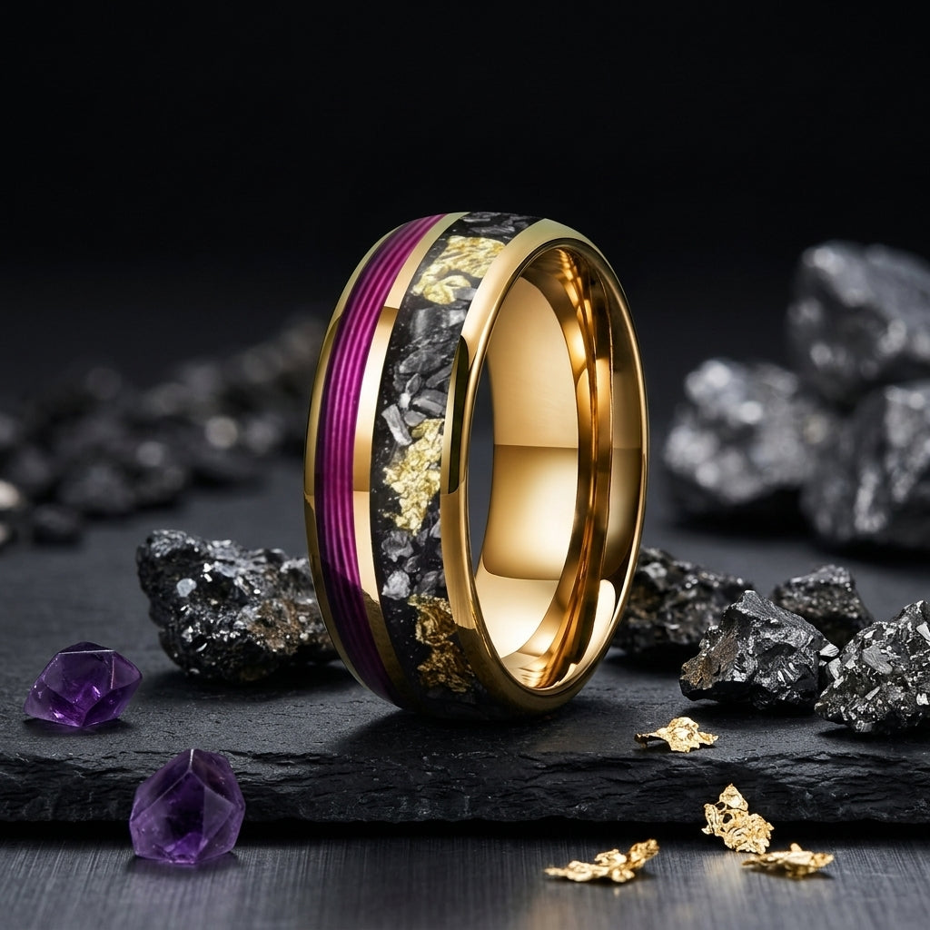 Meteorite Tungsten Rings – A Piece of the Cosmos
