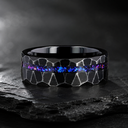 The Stardust – Orion Nebula Luxury Tungsten Ring