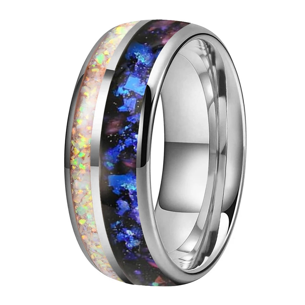 Orion Nebula Tungsten Ring