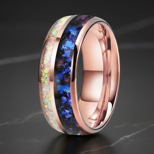 Orion Nebula Tungsten Ring